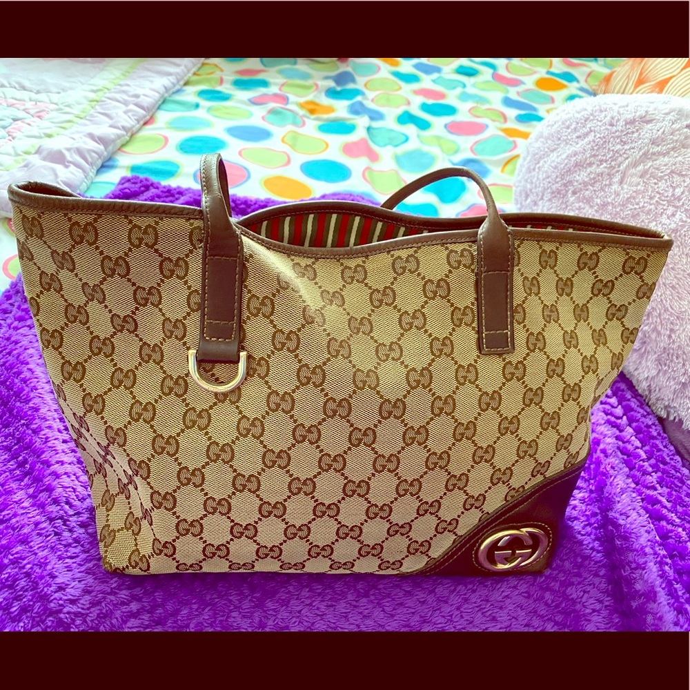 Authentic Gucci tote